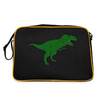 T-Rex - Sac Retro - noir/or - Dos