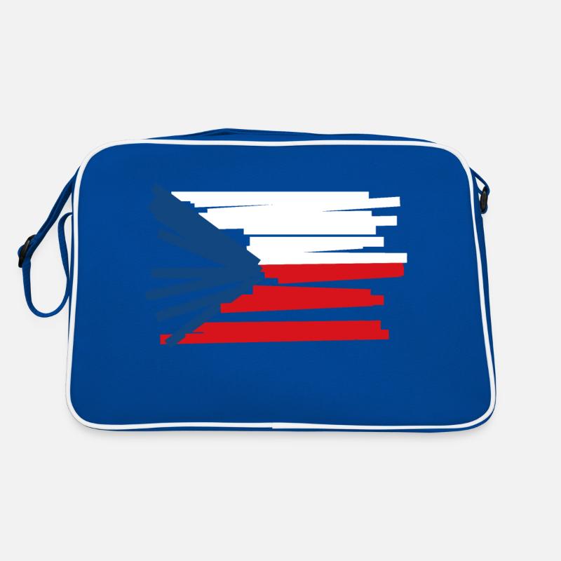 Drapeau de la République tchèque - Art moderne Sac Retro