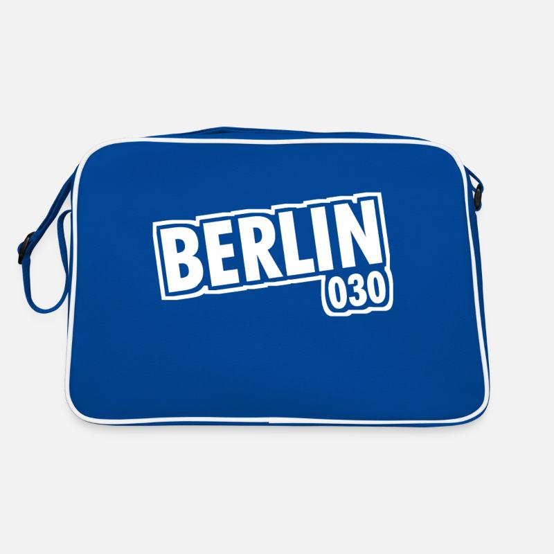Berlin - 030 - Capital - Germany - Area Code Retro Bag