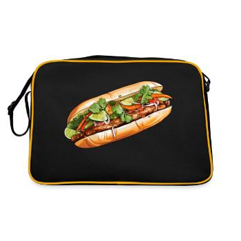 Banh Mi - Retro Bag - black/gold - Back