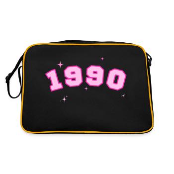1990 Rose Star - Retro Bag - black/gold - Back