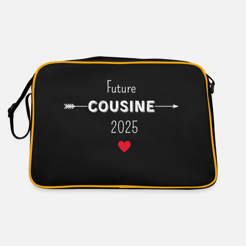 Zukünftiger Cousin 2025 Retro Tasche