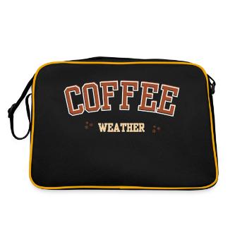Coffee weather - Sac Retro - noir/or - Dos