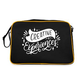 Idea Creative Font - Retro Bag - black/gold - Back