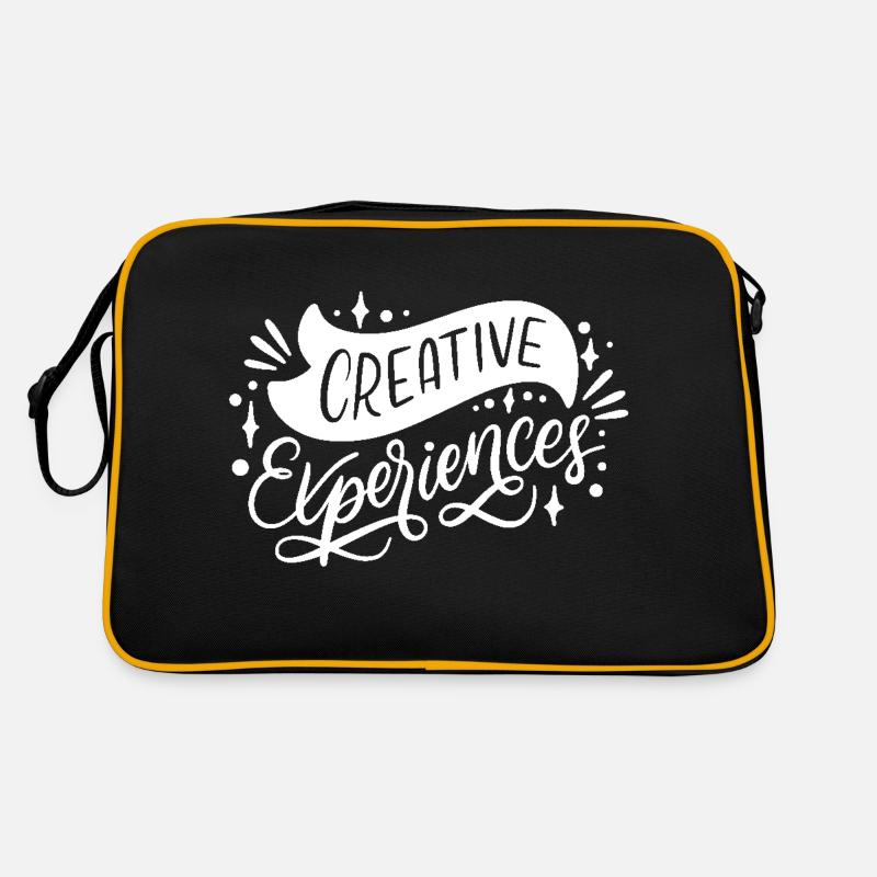 Idée de police créative Sac Retro