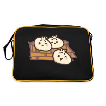 Sweet Asia Dumplings - Retro Bag - black/gold - Back