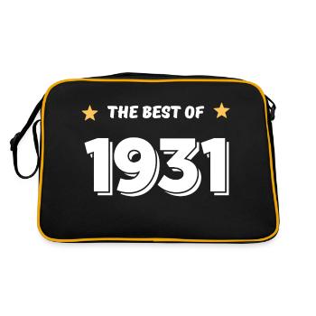 Best of 1931 - Retro Bag - black/gold - Back