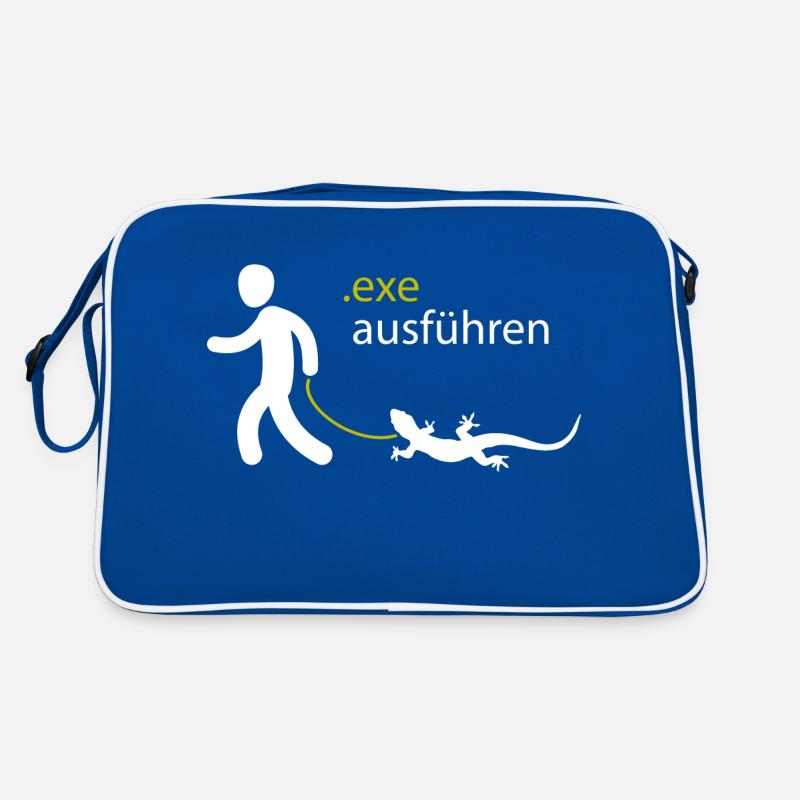 .exe ausführen ADMIN Retro Tasche