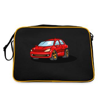 red_car - Retro Bag - black/gold - Back