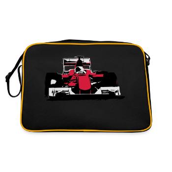 Formula One Racecar - Retro Bag - black/gold - Back