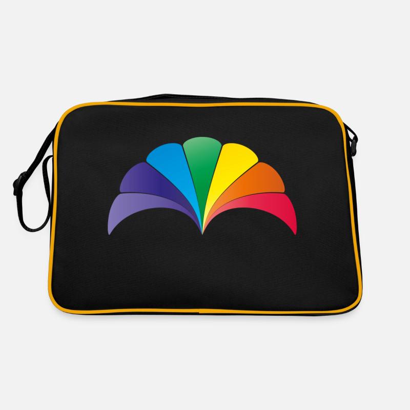 Rainbow Shell Arch Retro Bag