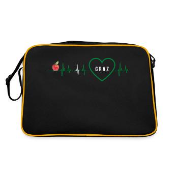 Graz Fréquence Puls Cardio - Sac Retro - noir/or - Dos