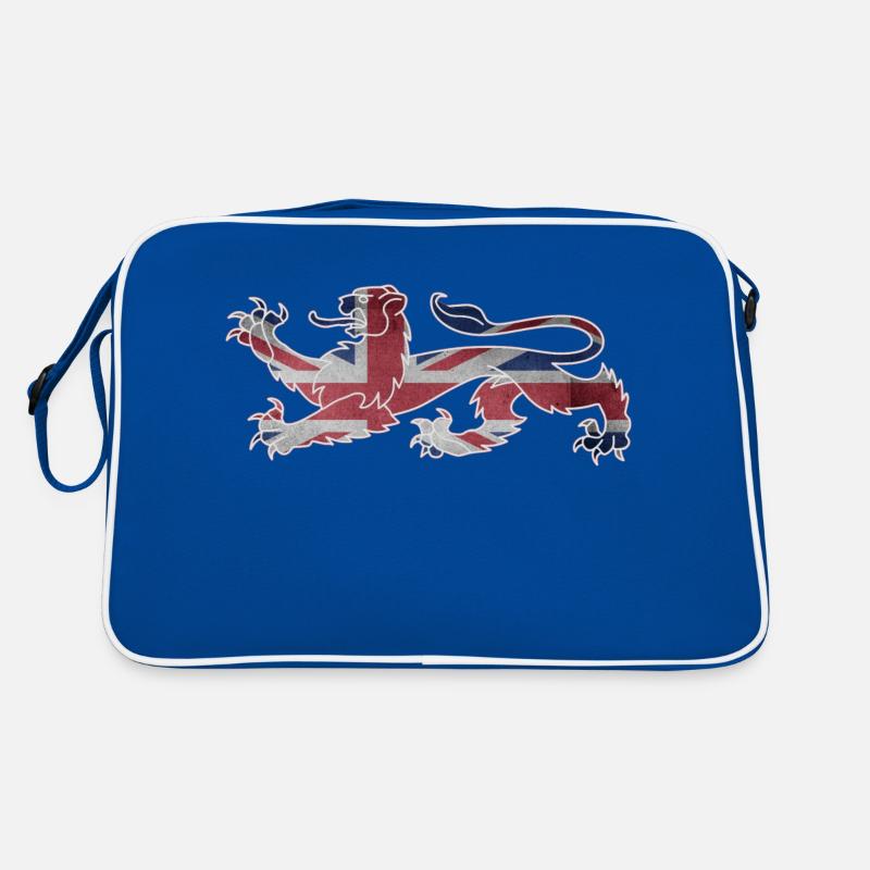 Angleterre, drapeau, écussons, drapeau anglais, Royaume-Uni Sac Retro