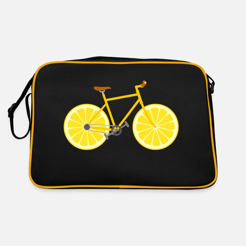 Vélo Fruit Fruit Citron Sac Retro