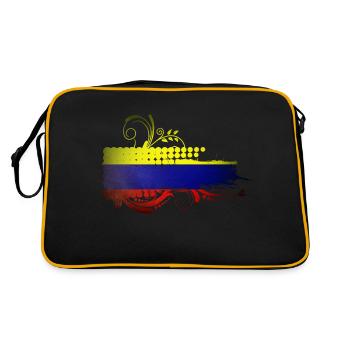 Columbia Vintage - Sac Retro - noir/or - Dos