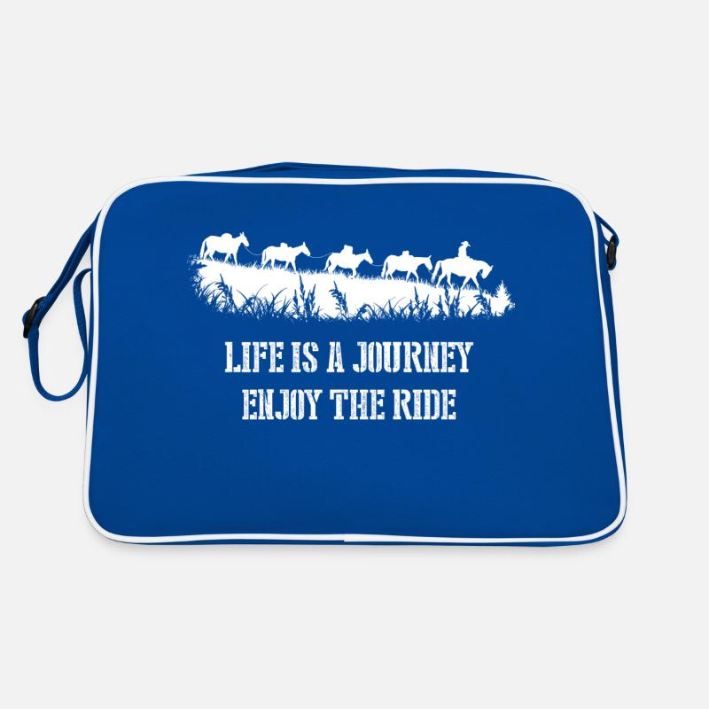 cheval, mule , cheval de bât Sac Retro