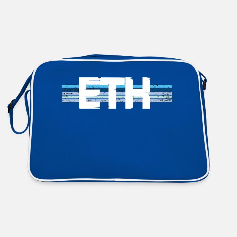 Ethereum Eth Crypto Cryptocurrency Retro Bag
