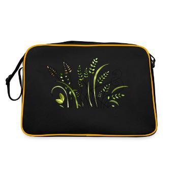 List - Retro Bag - black/gold - Back