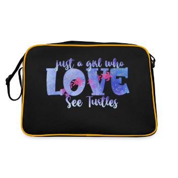 Ocean Sublimation - Retro Bag - black/gold - Back