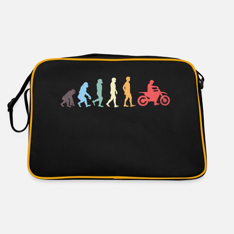 EVOLUTION MOTORCYCLE T-SHIRT Retro Bag