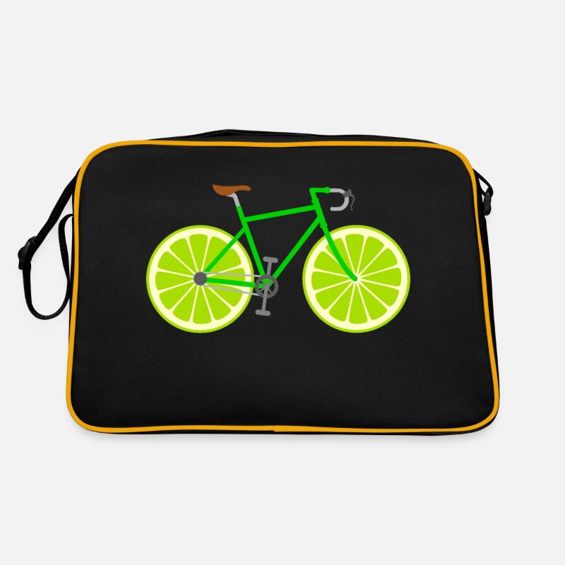 Vélo de route Vélo Fruit Fruit Lime Sac Retro