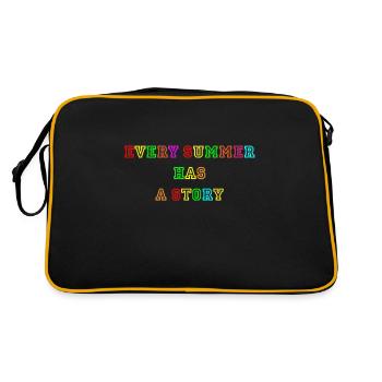 the story of a new summer - Sac Retro - noir/or - Dos