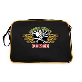 Force de défense des agriculteurs - Sac Retro - noir/or - Dos