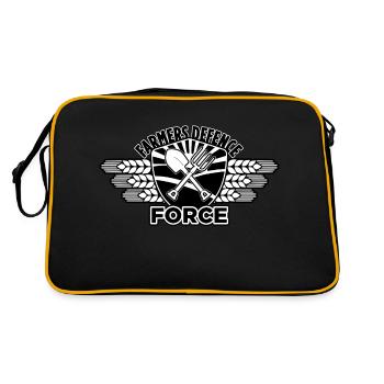 Farmers Defence Force - Retro Bag - black/gold - Back