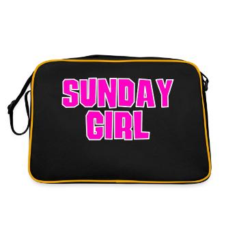 Fille du dimanche - Sac Retro - noir/or - Dos