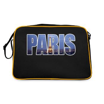 Paris - Sac Retro - noir/or - Dos
