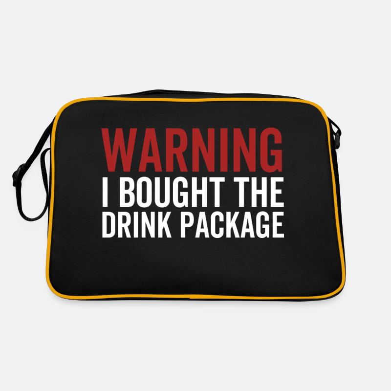 Avertissement J’ai acheté le paquet de boisson Sac Retro
