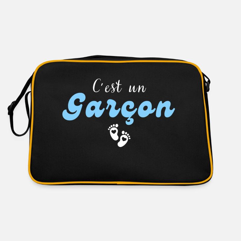 C'est un garçon-annonce grossesse Sac Retro