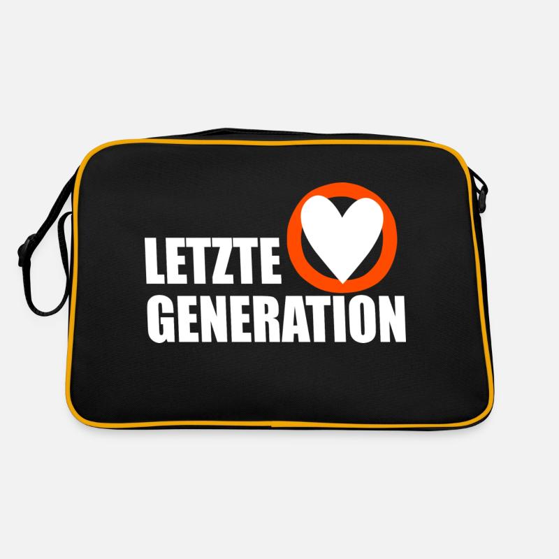 Letzte Generation - Design 5 Retro Tasche
