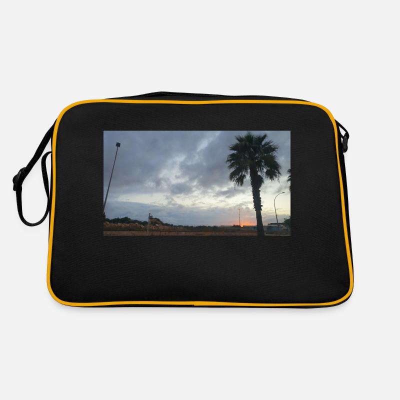 COUCHER de SOLEIL Espagne Palm Sky Sac Retro