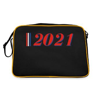Year 2021 - Retro Bag - black/gold - Back
