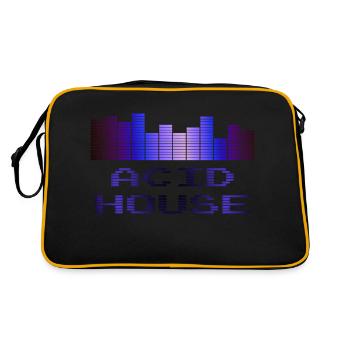 Acid House - Sac Retro - noir/or - Dos