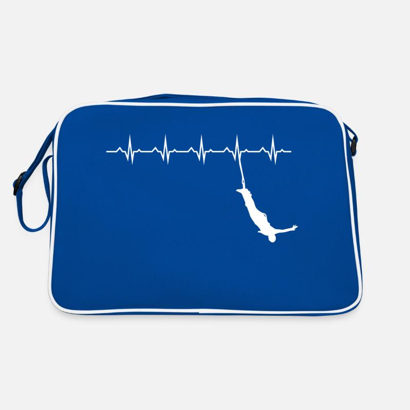 Bungee Jumping Evolution Sport Fun Retro Tasche