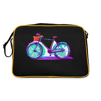 Cyclistes cyclistes Cyclistes - Sac Retro - noir/or - Dos