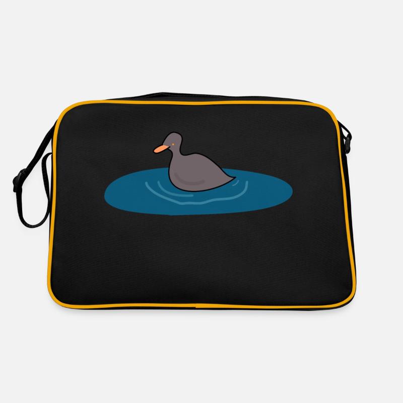 Entenvogel 2 Retro Tasche
