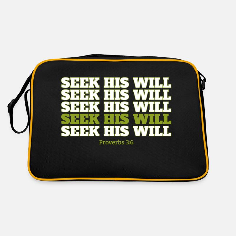 Cherchez sa volonté Sac Retro