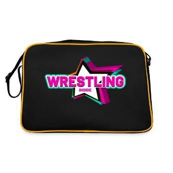 Wrestling Star à l’intérieur - Sac Retro - noir/or - Dos