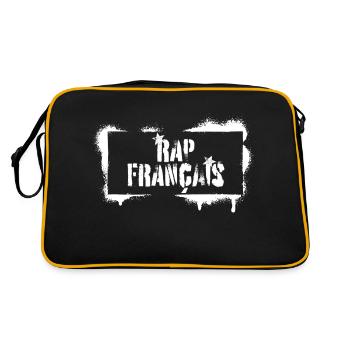 French rap Graffiti Urbain - Retro Bag - black/gold - Back