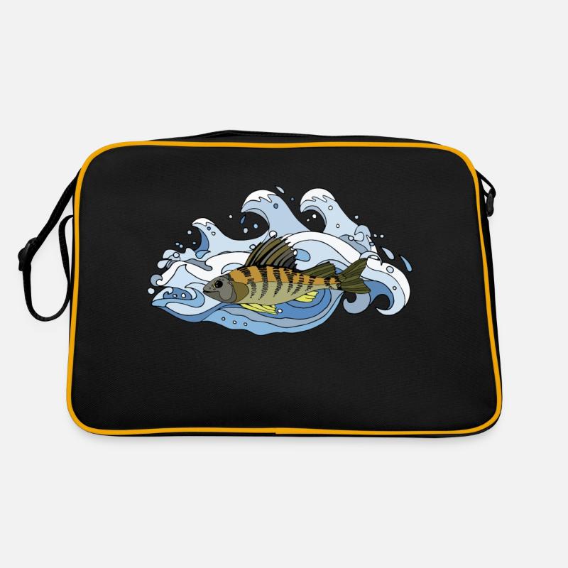 Fisch Retro Tasche