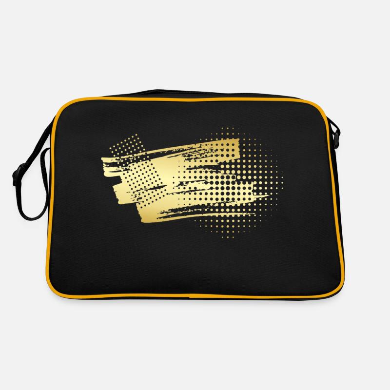 MRLORD OG OR 1 - Sac Retro - noir/or