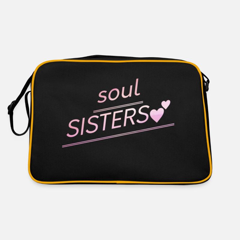 Amis - Âmes Sœurs Sac Retro