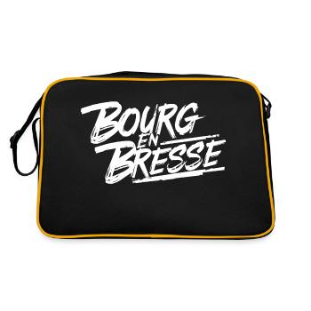Bourg-en-Bresse - Sac Retro - noir/or - Dos