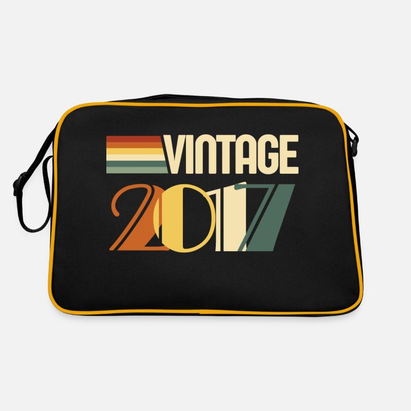 Jahrgang 2017 - 2017 Jubiläumsgeschenk Retro Tasche