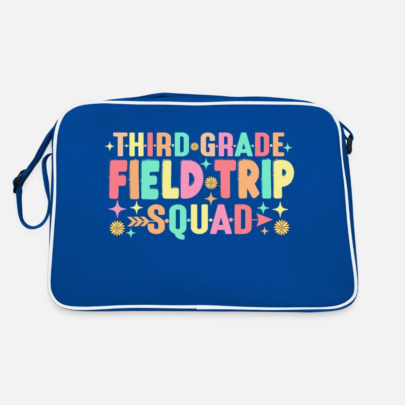 Lehrerschüler 3. dritte Klasse Exkursionstruppe Retro Tasche