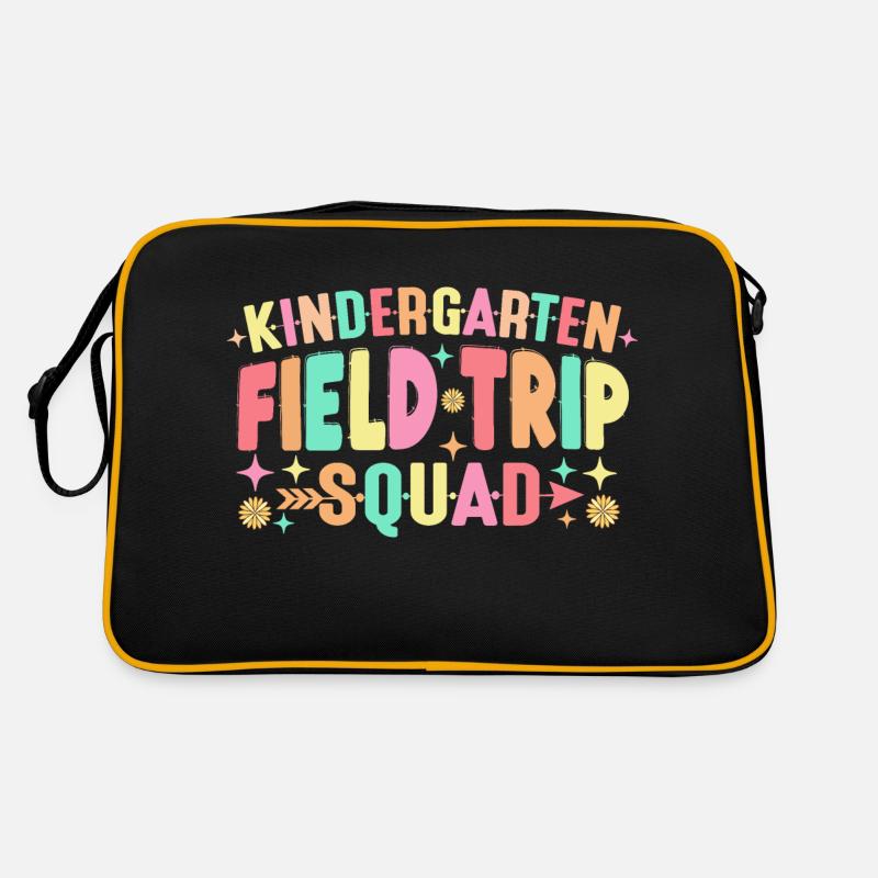 Kindergarten-Exkursions-Trupp Retro Tasche