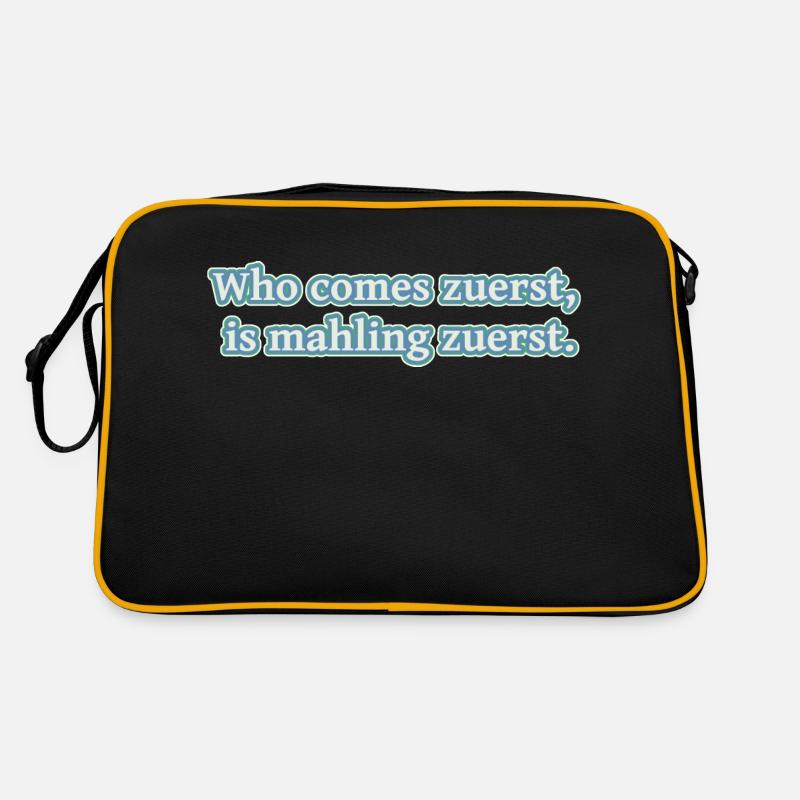 Qui passe en premier Sac Retro